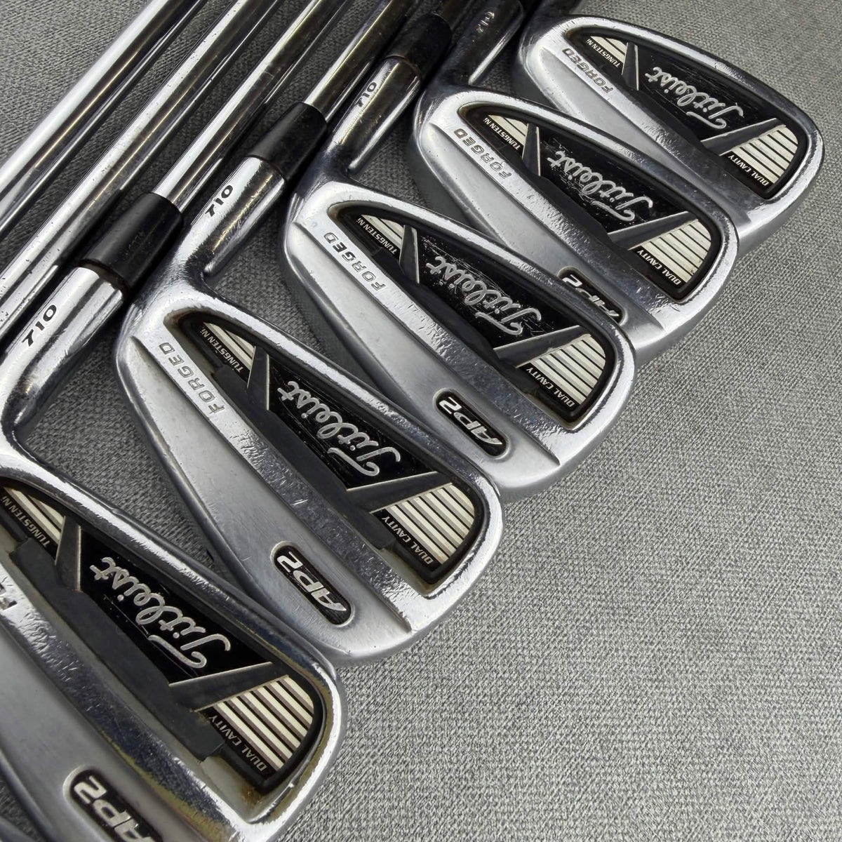 Titleist 710 AP2 Irons - Stiff Flex / 4-PW