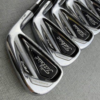 Titleist 716 AP2 Irons - Stiff Flex / 4-PW