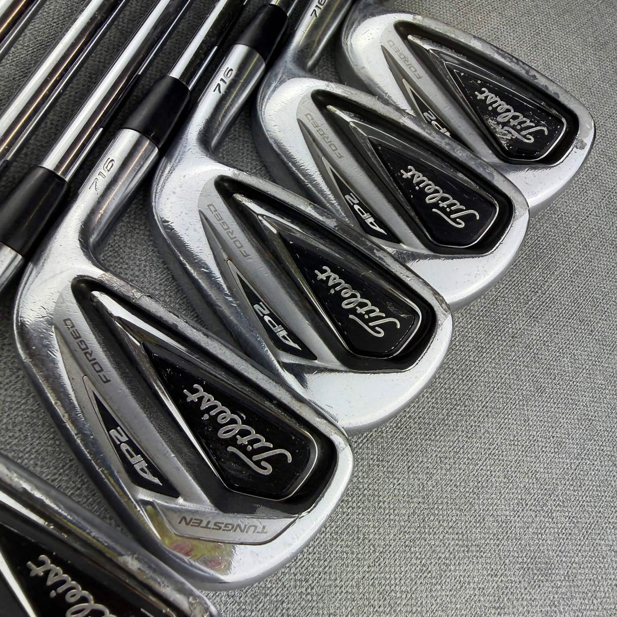 Titleist 716 AP2 Irons - Stiff Flex / 4-PW