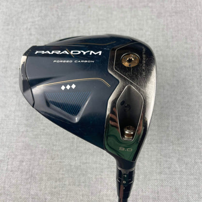 Callaway Paradym TD Driver - Stiff Tour Spec Flex 65g / 9 Degree