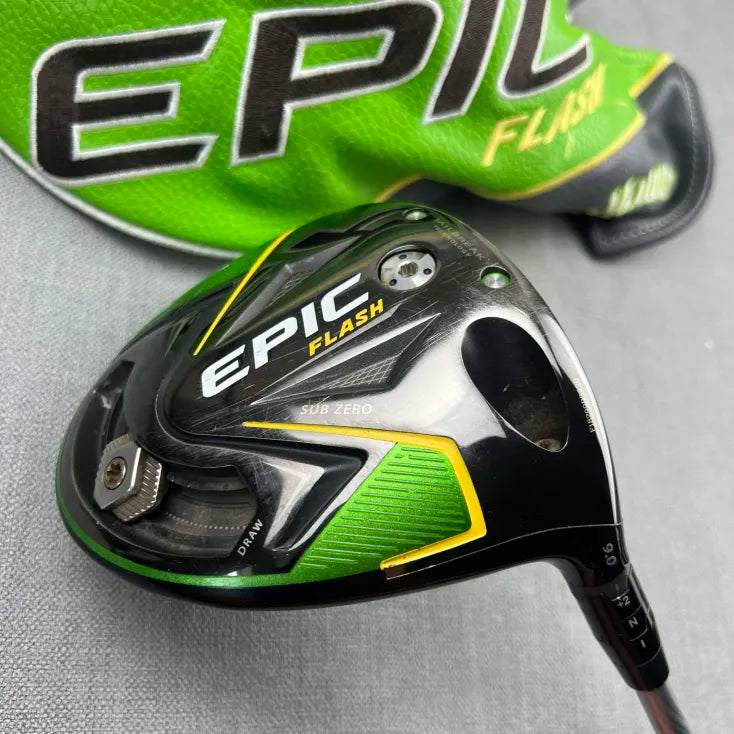 Callaway Epic Flash Sub Zero Driver - 9 Degree / EvenFlow Stiff Flex
