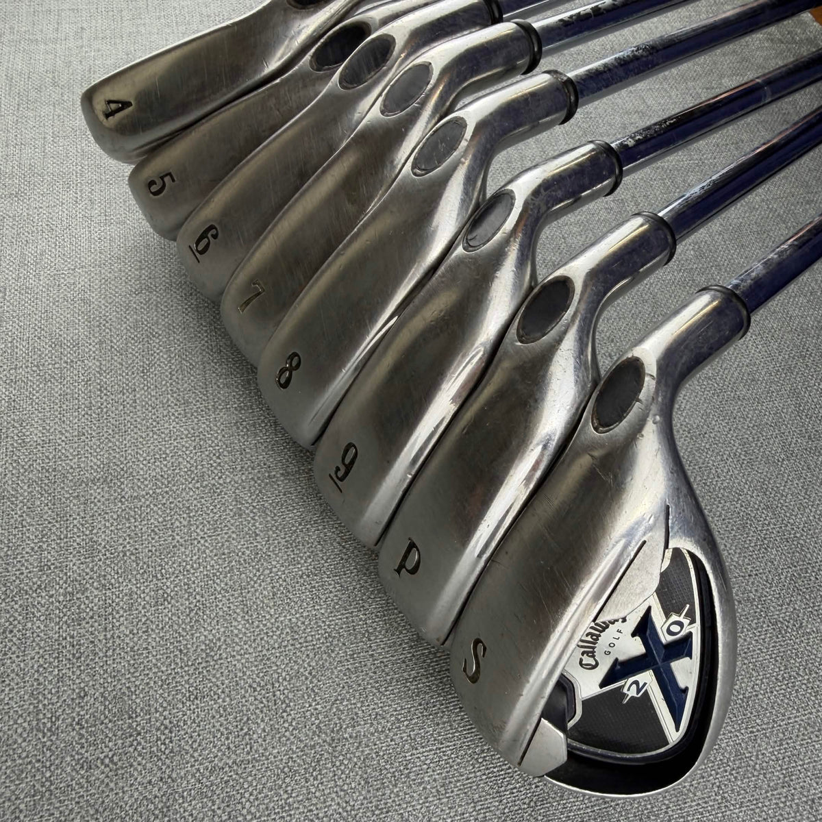 Callaway X20 Irons - Regular  Flex / 4-SW