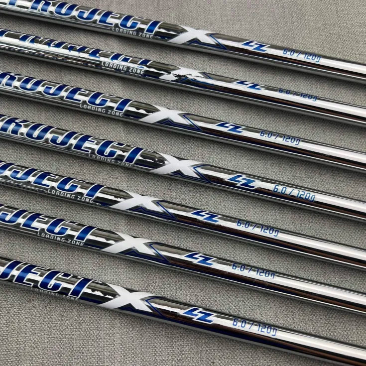 Taylormade Qi Iron Set (Gun Metal Finish) - Stiff Flex Project X 6.0 / 4-PW