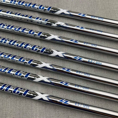 Taylormade Qi Iron Set (Gun Metal Finish) - Stiff Flex Project X 6.0 / 4-PW