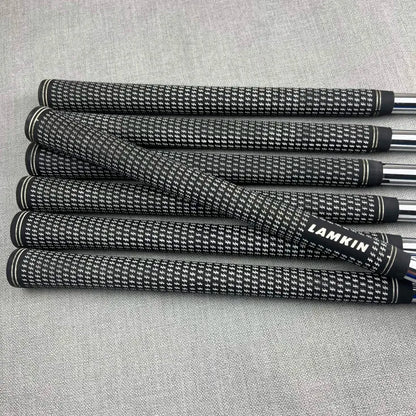 Taylormade Qi Iron Set (Gun Metal Finish) - Stiff Flex Project X 6.0 / 4-PW