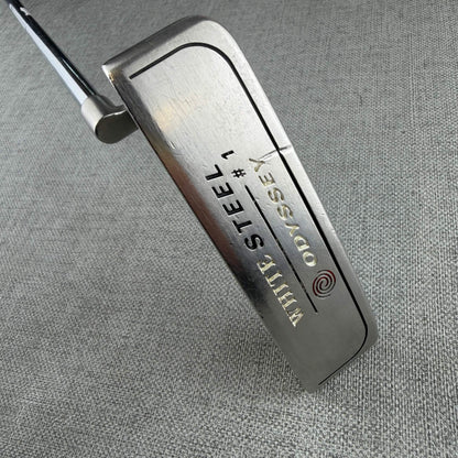 Odyssey White Steel Putter - 36 Inches / SuperStroke Tour 2.0 Grip