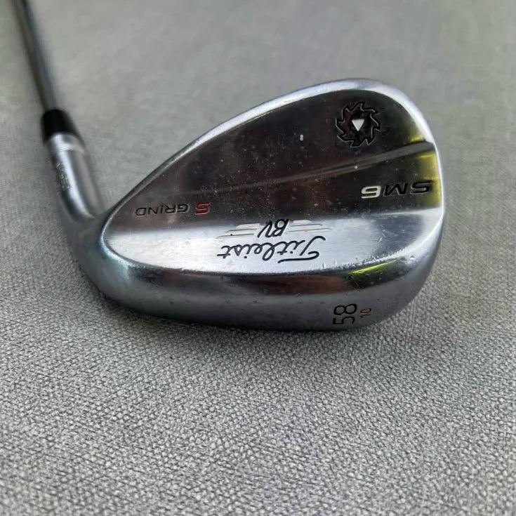 Titleist Vokey Sm6 Lob Wedge - 58 Degree / Wedge Flex