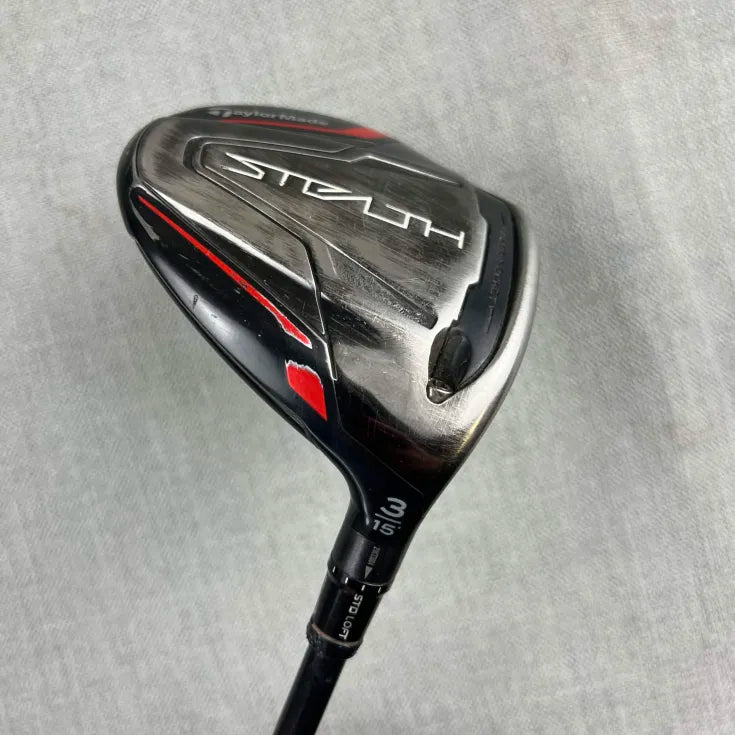 Taylormade Stealth Adjustable 3 Wood - X Flex Tensei White / 15 Degree