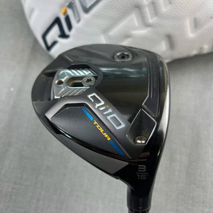 Taylormade Qi10 Tour Fairway 3 Wood - 15 Degree Adjustable / Stiff Flex Tensei Blue