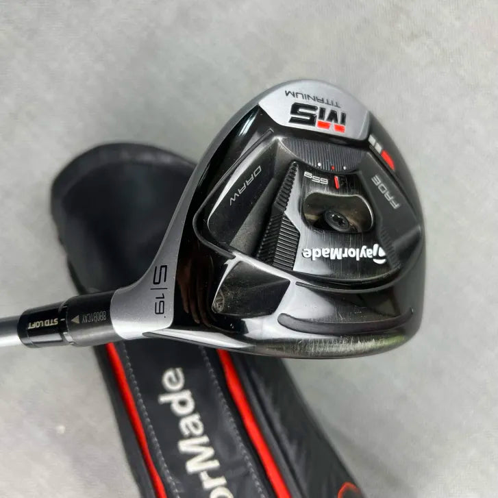 Taylormade M5 Titanium Fairway 5 Wood - Regular Flex Tensei Orange / 19 Degree