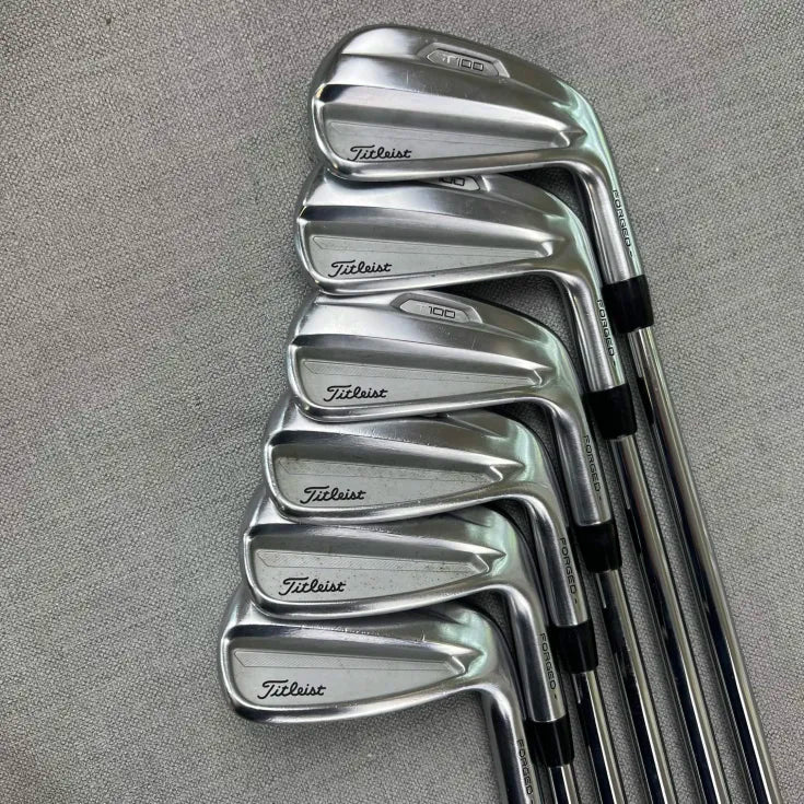 Titleist T100 Iron Set - Dynamic Gold Stiff Flex / 5-PW
