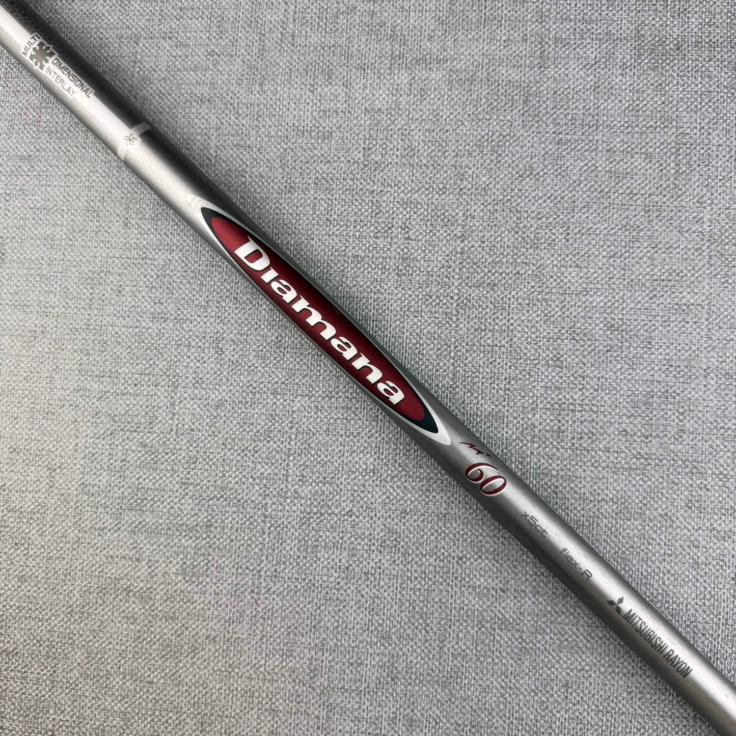 Mitsubishi Diamana Red - 60g Regular / Fairway Shaft / Titleist