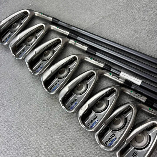 Ping G Series Irons - Upgraded Graphite Regular Flex / 4-UW
