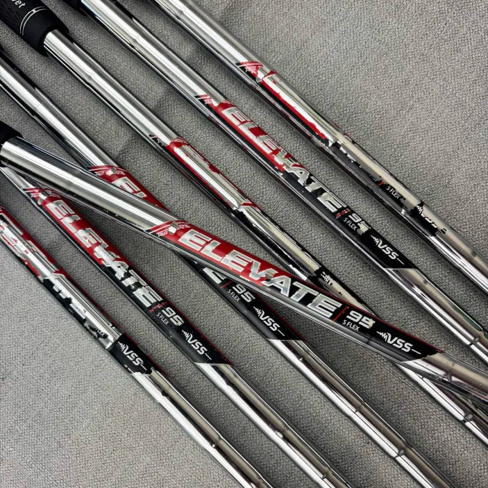 Taylormade Qi Irons - Stiff Flex Elevate / 5-AW