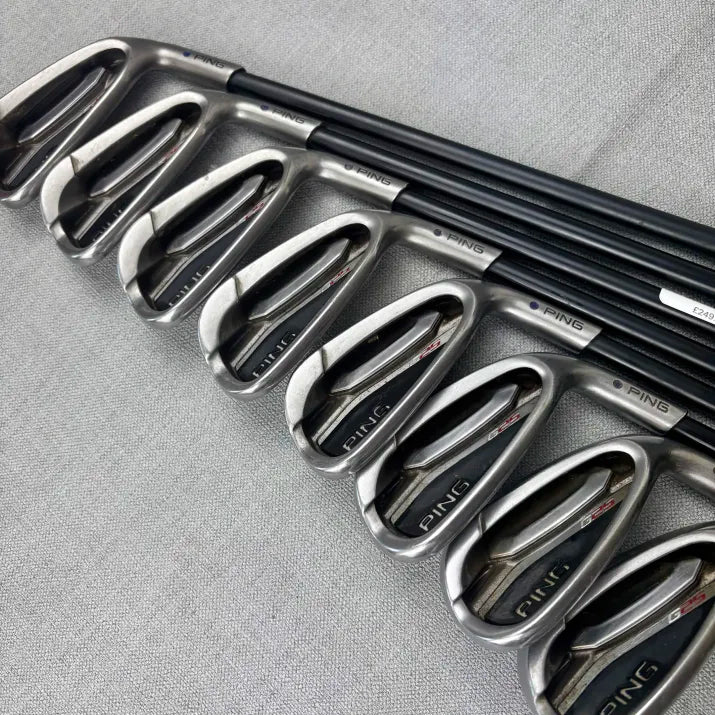 Ping G25 Irons - Upgraded Graphite Regular Flex / 5-LW / Golf Pride CPX