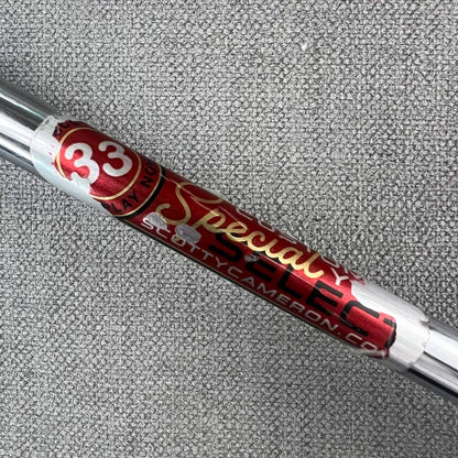 Scotty Cameron Special Select Squareback 2 - 33 Inches / Golf Pride Zero Taper