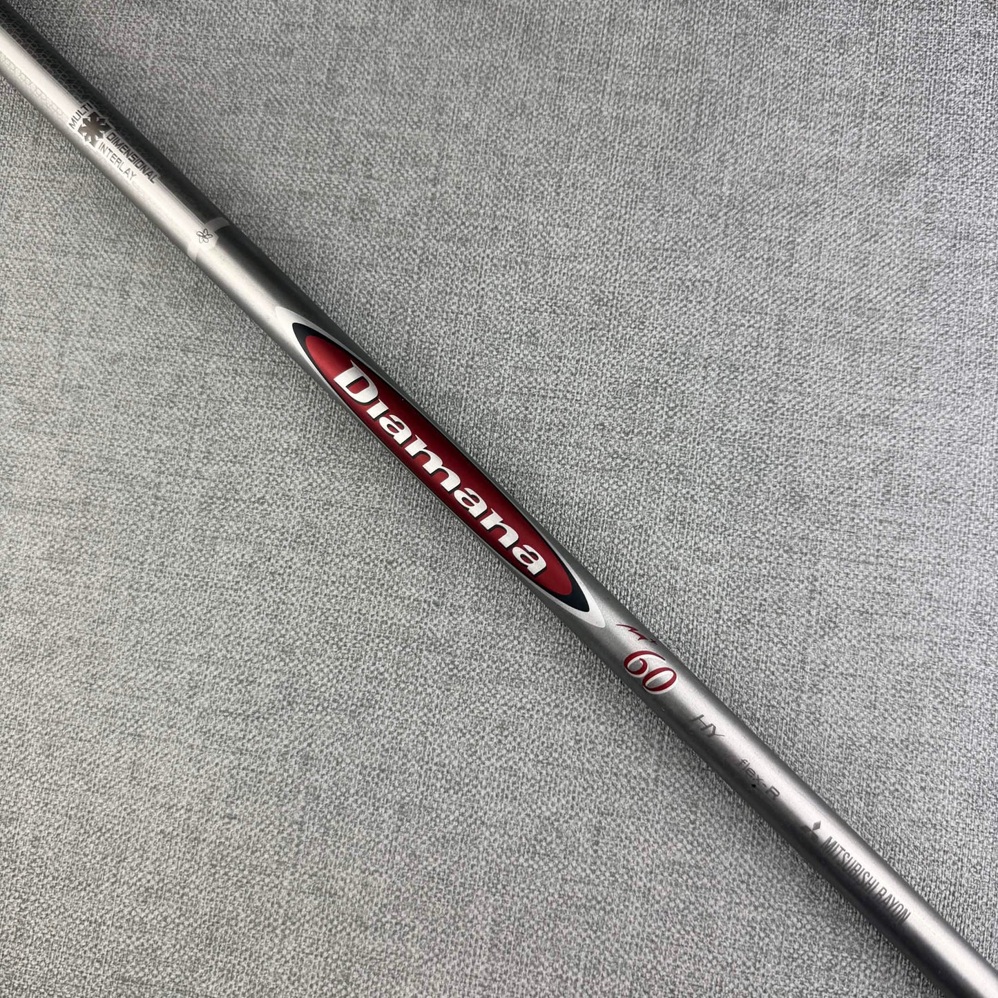 Mitsubishi Diamana Red - 60g Regular / Hybrid Shaft / Titleist