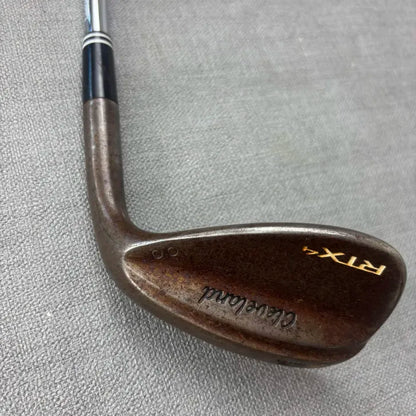 Cleveland RTX4 Lob Wedge Raw Finish - 58 Degree / Regular Flex