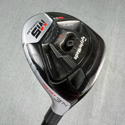 Taylormade M5 Titanium Rocket 3 Wood - Upgraded 1K Black Stiff / 14 Degree