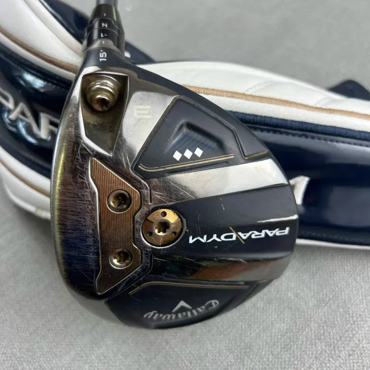 Callaway Paradym TD Fairway 3 Wood - HZRDUS 6.0 Stiff Flex / 15 Degree