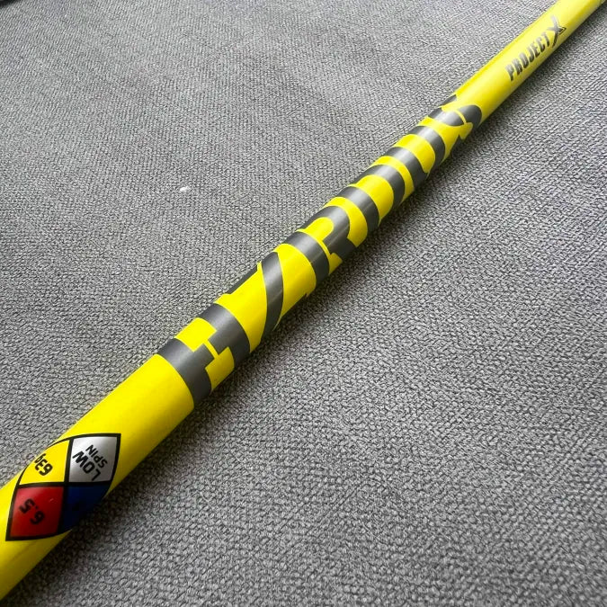 Project X HZRDUS Yellow Handcrafted Driver Shaft - 6.5 X Flex / Any Adapter