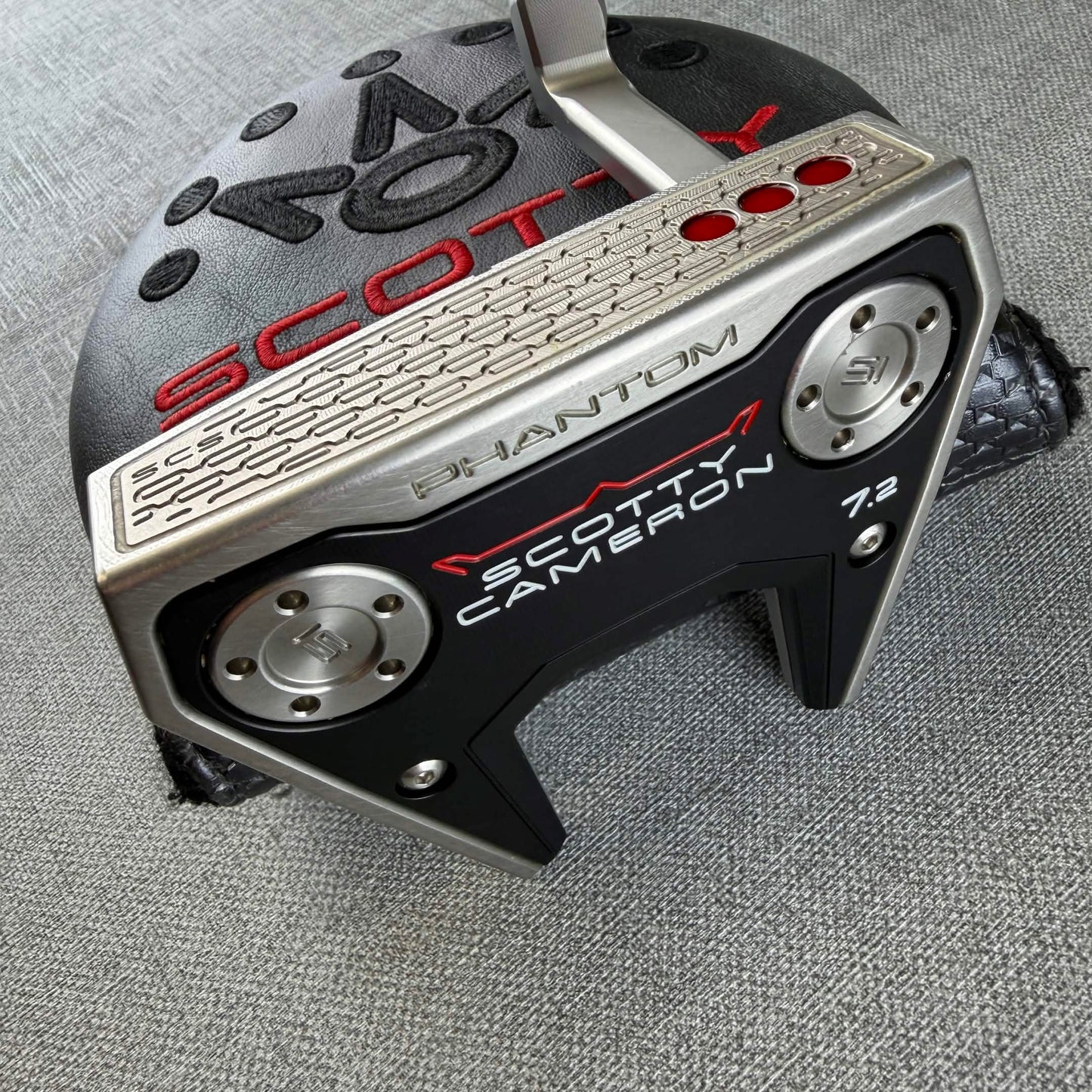 Scotty Cameron Phantom 7.2 2026 Putter - 34.5 Inches / SuperStroke Pistol 1.0 Grip