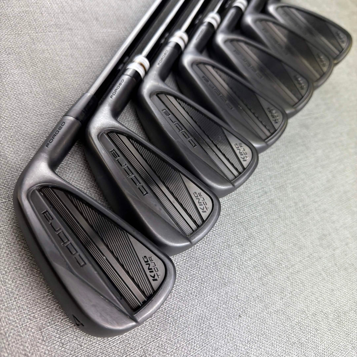 Cobra King Tour Forged Irons - Stiff Flex / 4-PW