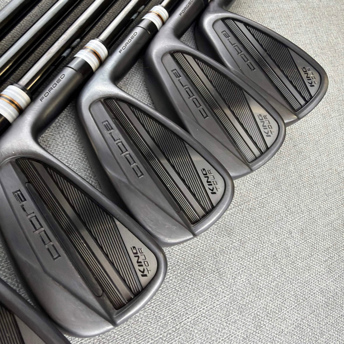 Cobra King Tour Forged Irons - Stiff Flex / 4-PW