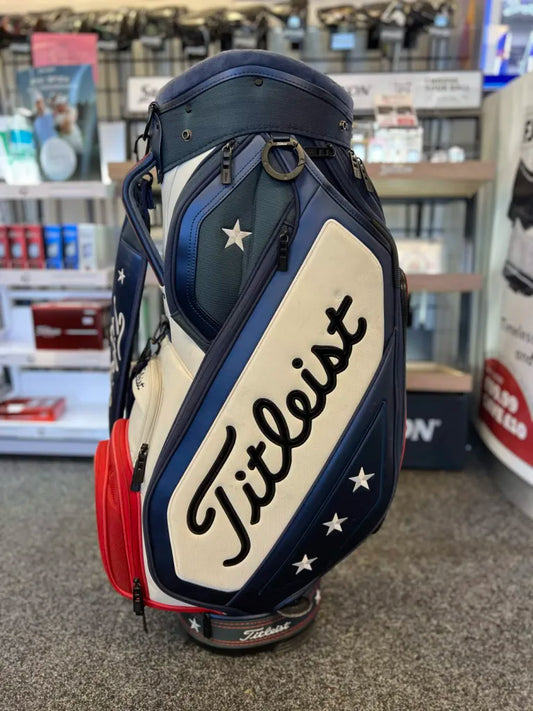 Titleist US Open Special Edition Premium Leather Cart Bag