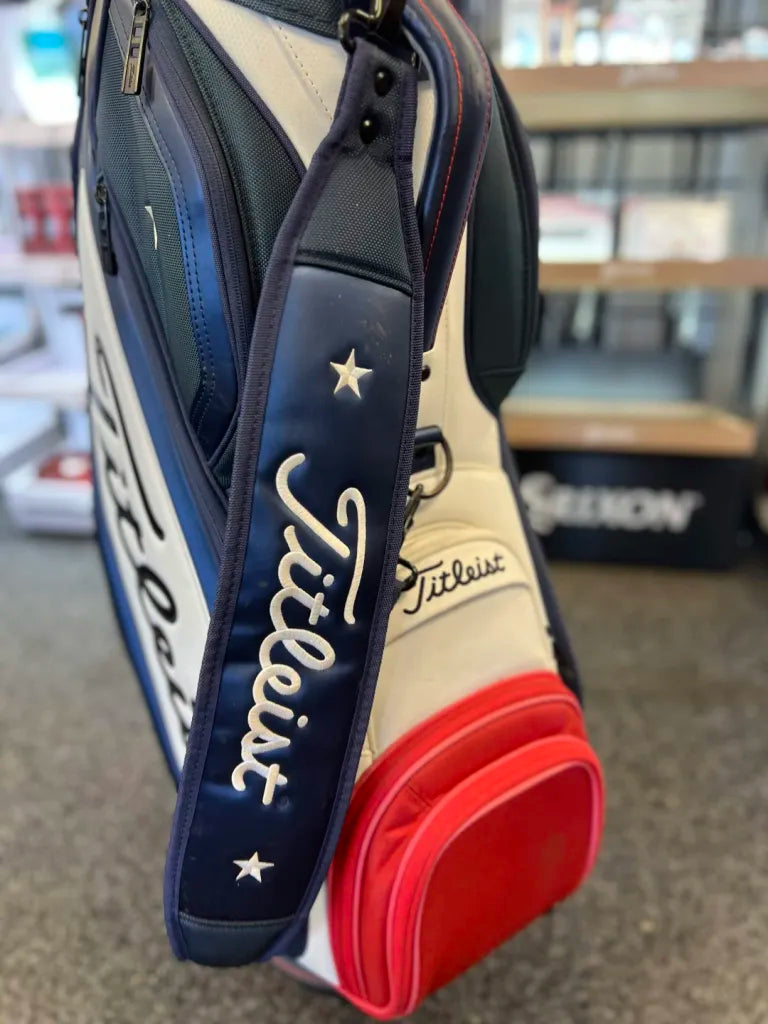 Titleist US Open Special Edition Premium Leather Cart Bag