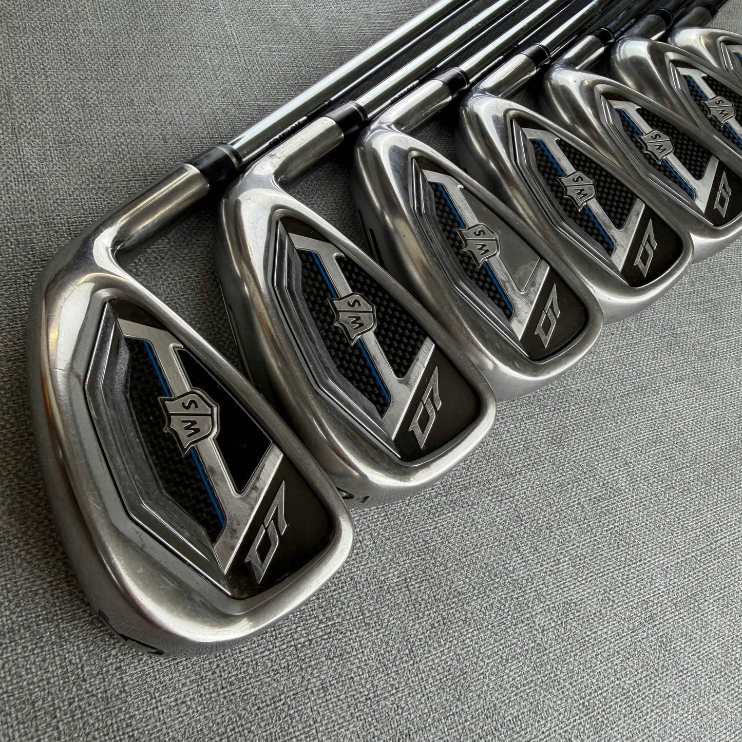 Wilson D7 Irons - Stiff Flex / 5-GW
