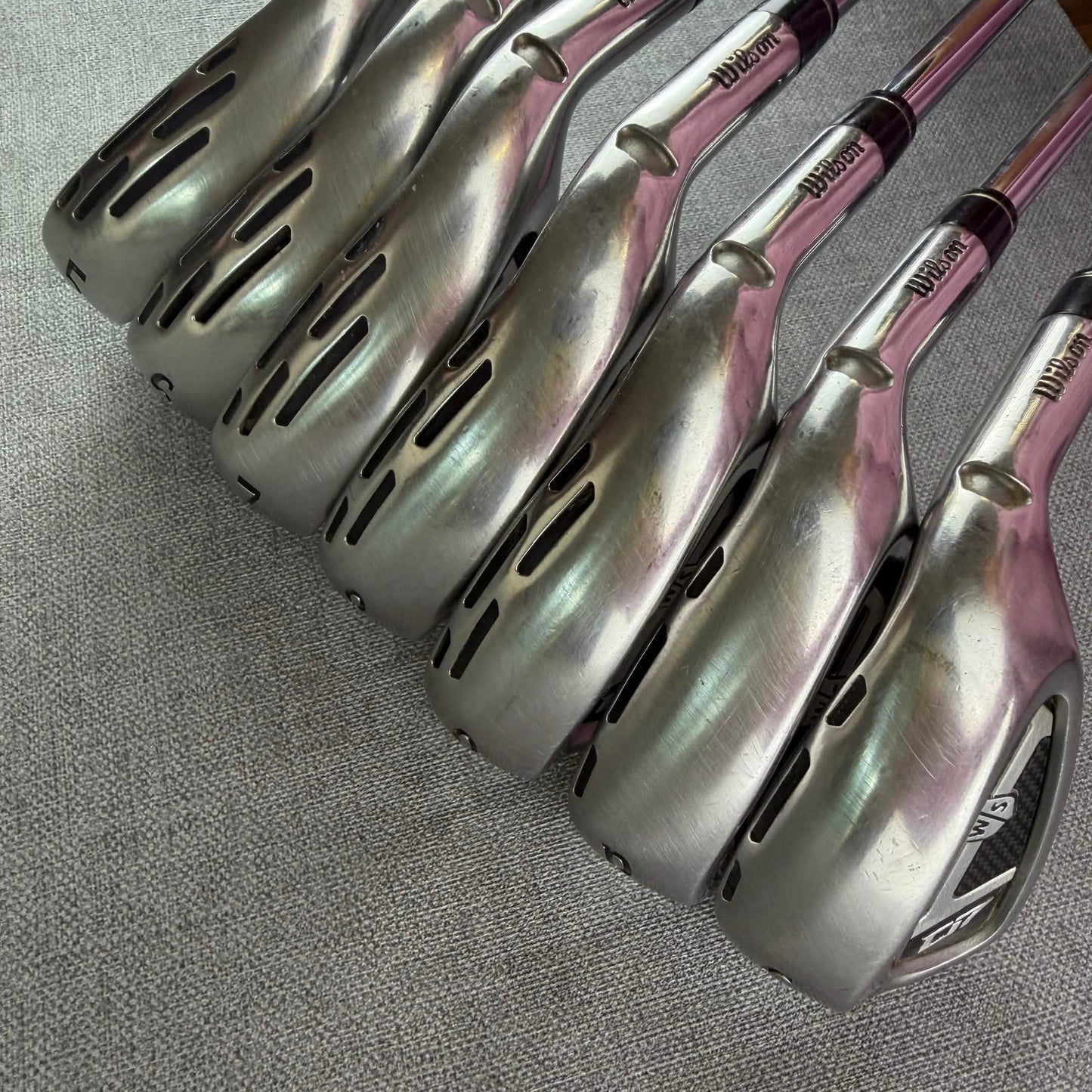 Wilson D7 Irons - Stiff Flex / 5-GW