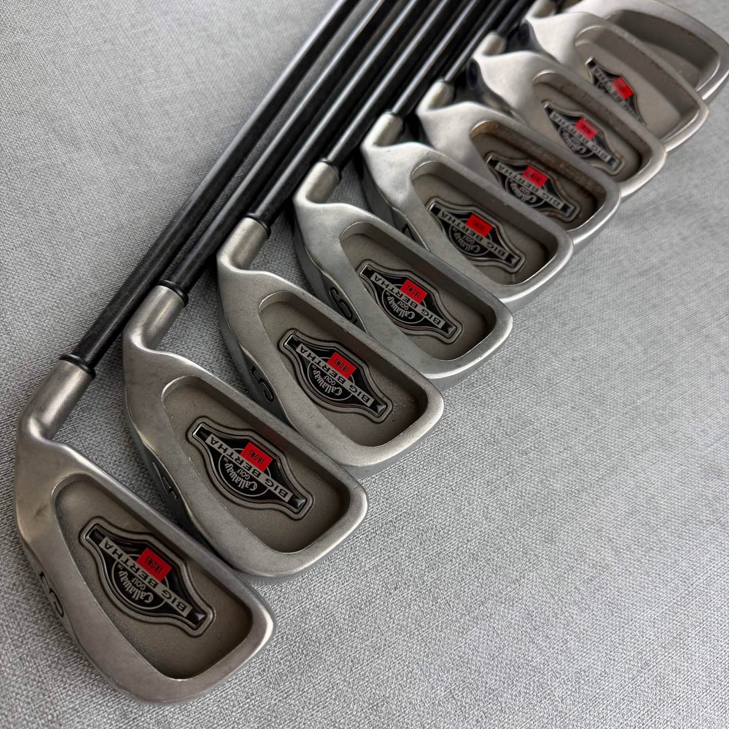 Callaway Big Bertha Irons - Regular  Flex / 3-SW