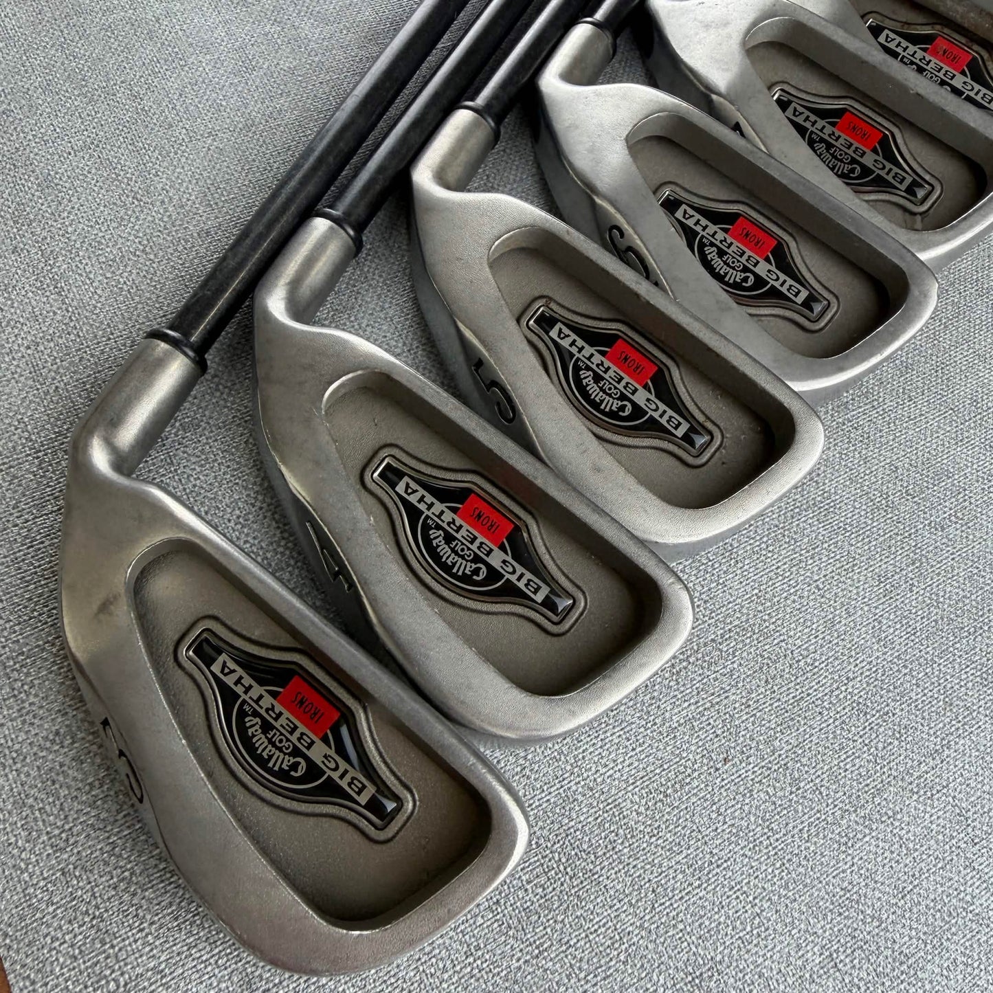 Callaway Big Bertha Irons - Regular  Flex / 3-SW