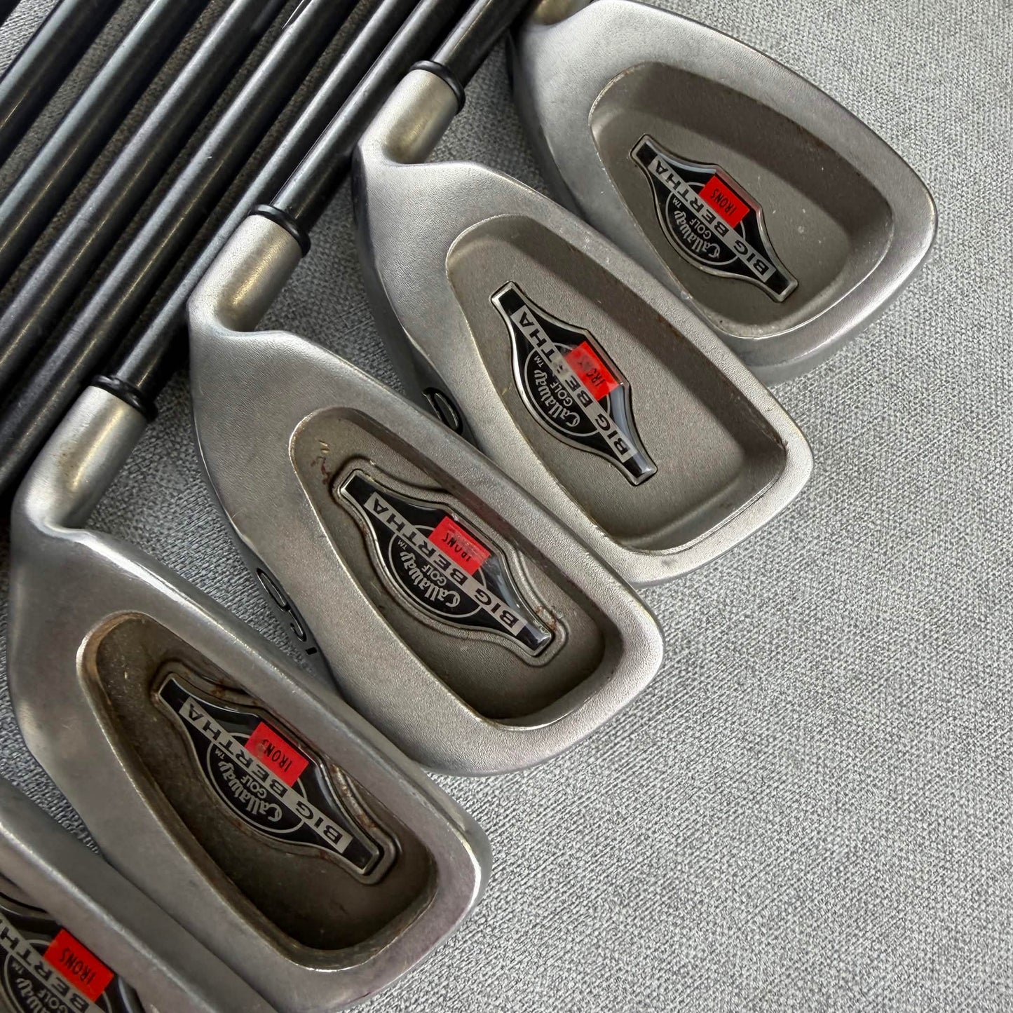 Callaway Big Bertha Irons - Regular  Flex / 3-SW