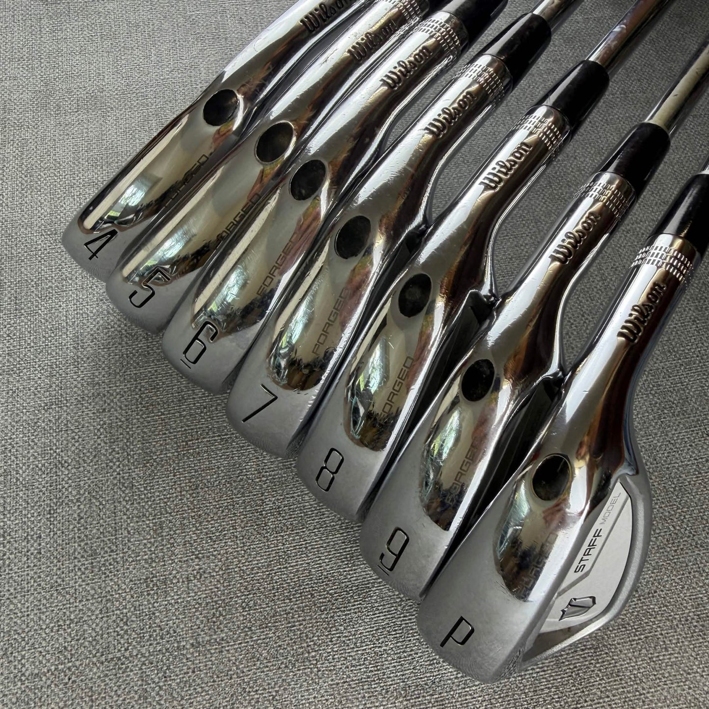 Wilson Forged Staff Model 2024 Irons - Stiff Flex / 4-PW