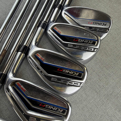 Cobra King F7 Irons - Regular  Flex / 4 5 6 7 8 PW GW (No 9i)