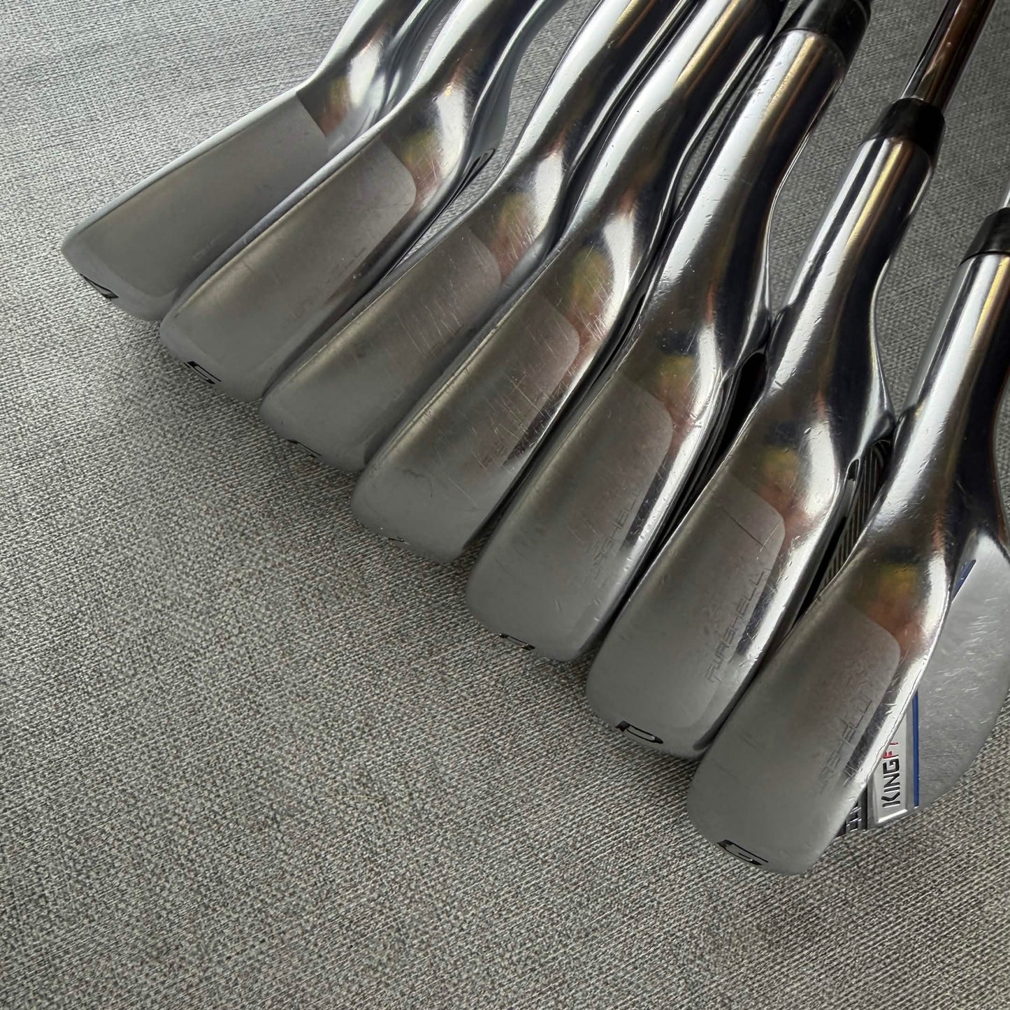 Cobra King F7 Irons - Regular  Flex / 4 5 6 7 8 PW GW (No 9i)