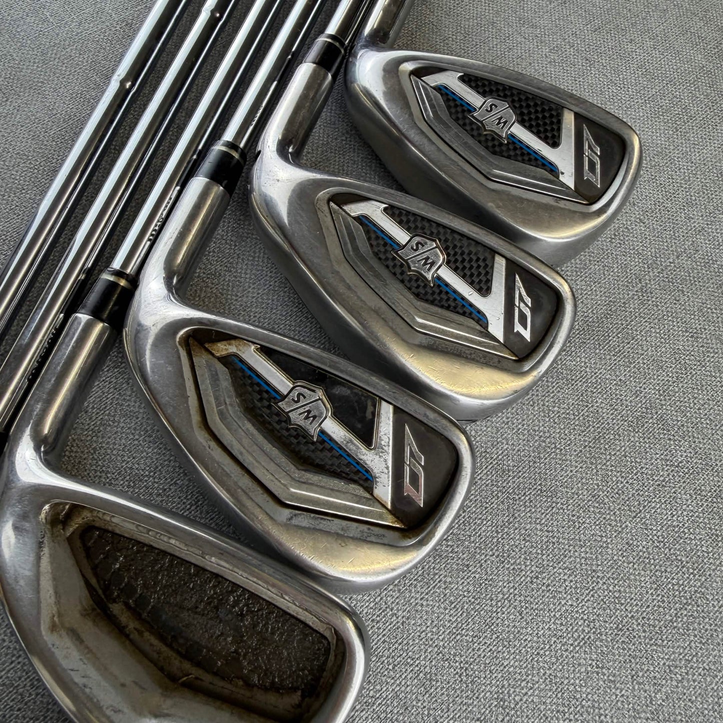 Wilson D7 Irons - Stiff Flex / 5-PW