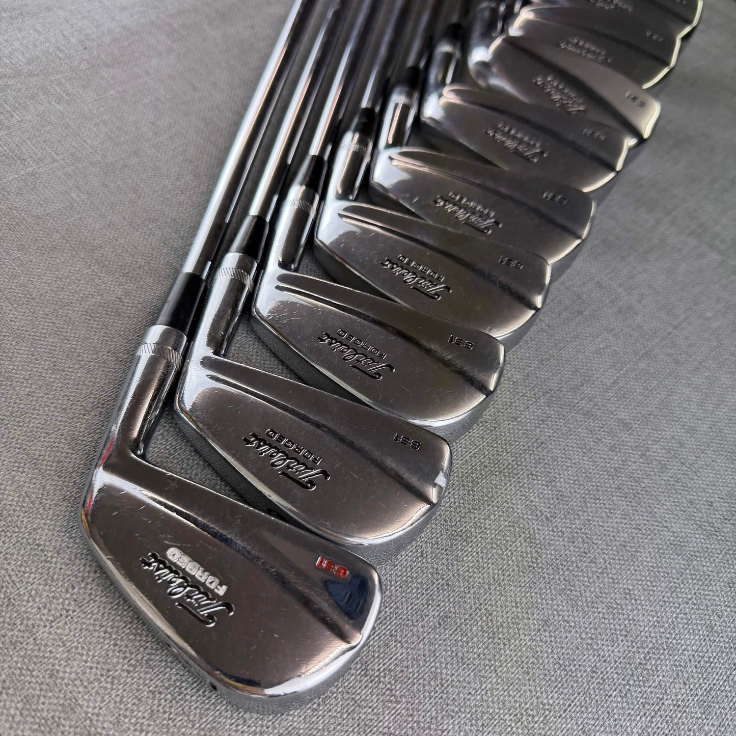 Titleist Forged 681 Irons - Stiff Flex / 2-PW