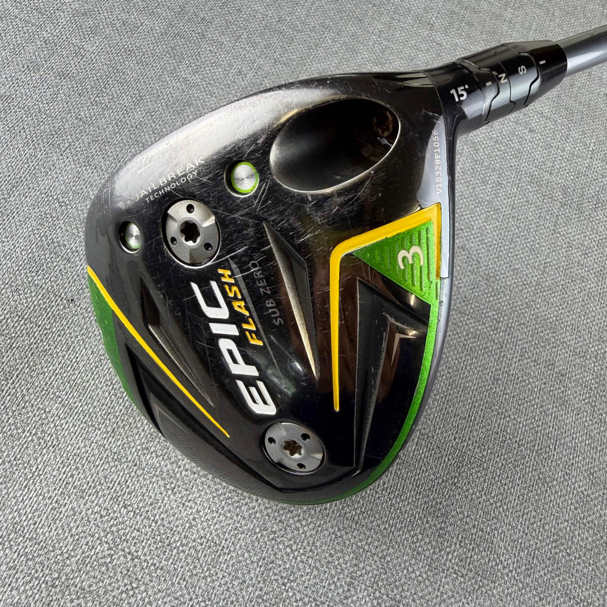 Callaway Epic Flash Fairway Wood - Stiff 60g / 15 Degree