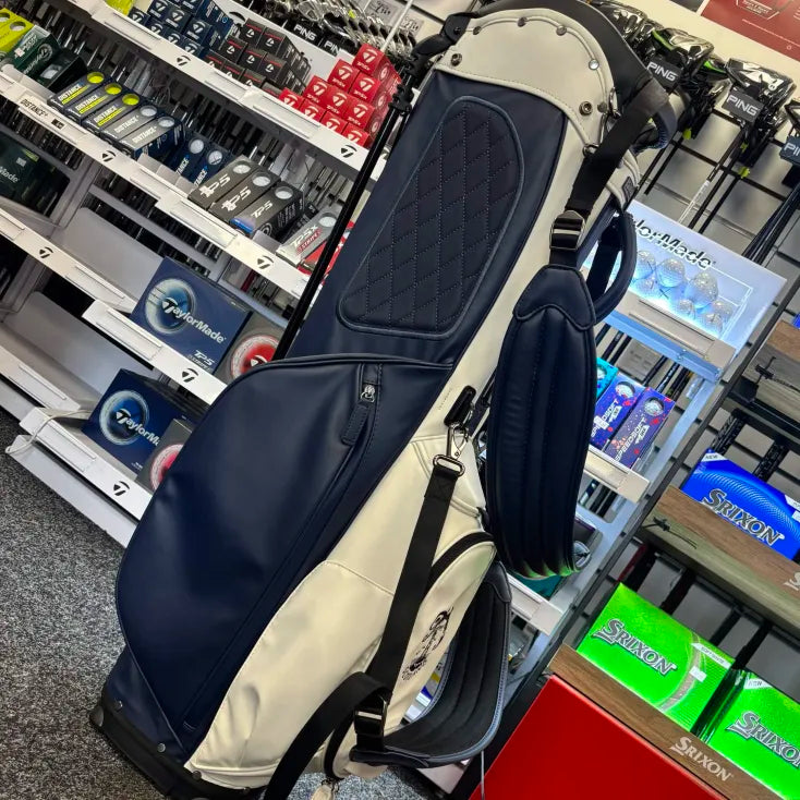 Lynx Legends Trump Turnberry Stand Bag - Mint Condition / Blue & Cream