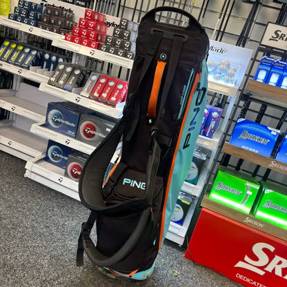 Ping Hoofer Lite Stand Bag - All Zips Working / Blue+Black+Orange