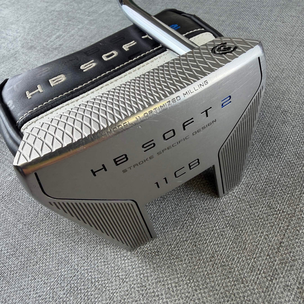 Cleveland HB Soft 2 11CB Putter - 33 Inches / Super Stroke Flatso 1.0 Grip