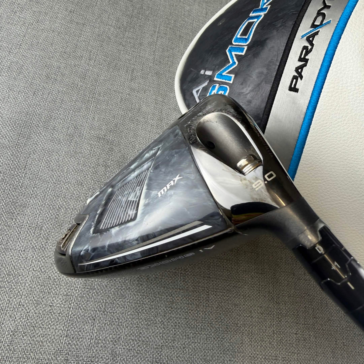 Callaway Paradym Ai Smoke MAX Driver - Stiff Flex 55g / 9 Degree