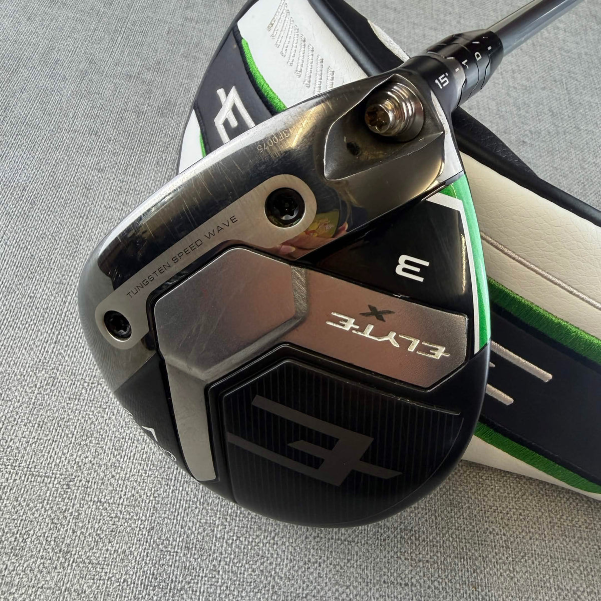 Callaway Elite X Fairway Wood - Stiff 60g / 15 Degree