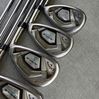 Callaway Rogue Cup 360 Irons - Regular  Flex / 5-SW