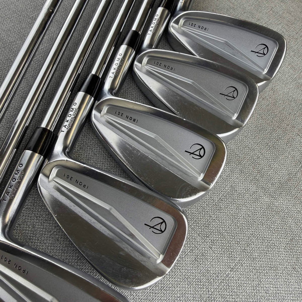 Takomo Iron 201 Forged S20C Irons - Stiff Flex / 4-PW