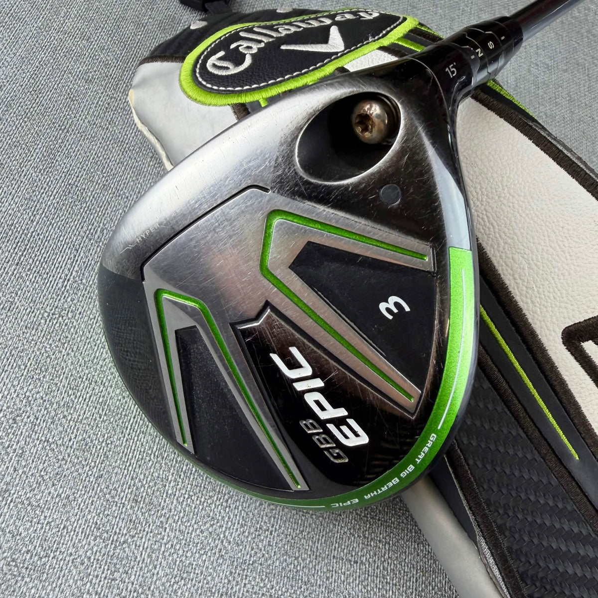 Callaway Epic GBB Fairway Wood - Stiff  65g / 15 Degree