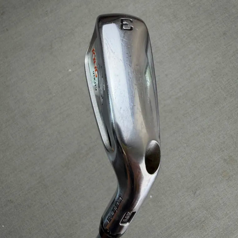 Cobra King Utility 3 Iron - Stiff Flex KBS / 20 Degree Adjustable